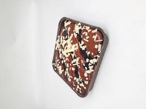 Afbeelding van Chocolade kersen plaatcake